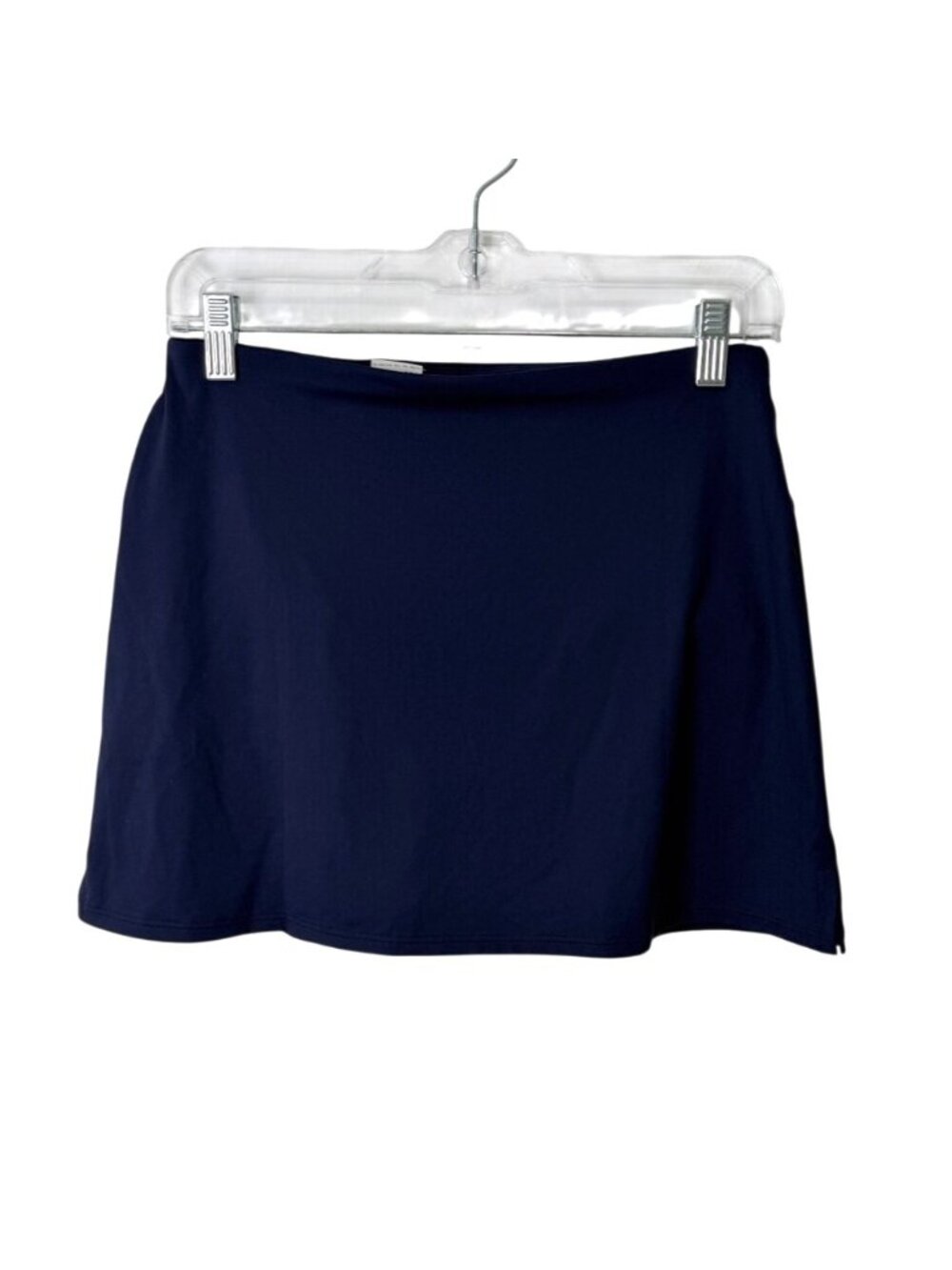 Athleta Womens Size S Tidal Swim Skirt Skort Swim Bathing Suit Bottom Navy NEW